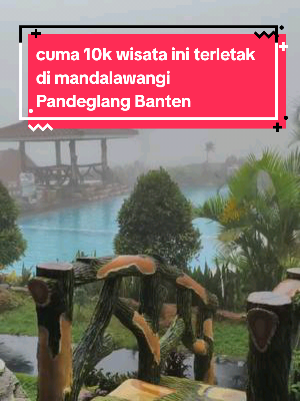 cuma 10k vibes nya udah kayak di Lembang Jawa Barat🌧️#wisatapemandiancibama #infopandeglang #wisatabanten #wisatamandalawangi #fyp #masukberandafyp #wisataindonesia #xybca #viral 