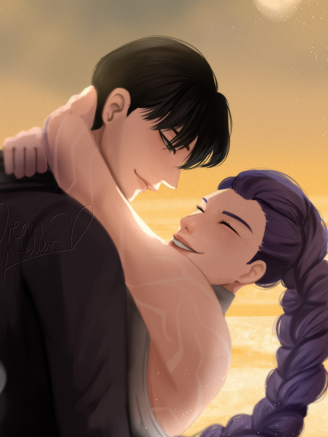 What if—Jinu lived?  #kpopdemonhuntersedit #lyrics #fyp #art #kpopdemonhunters #kpopdemonhuntersrumi #kpopdemonhuntersjinu #jinu #fanart  #rujinu #rumi 