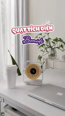 mùa hè nóng nực lại còn mất điện nữa có quạt tích điện Bomidi này đúng cứu rỗi tuiiii 😙 #Mia🍼Family #quatdeban #quattichdien #quat #Bomidi 