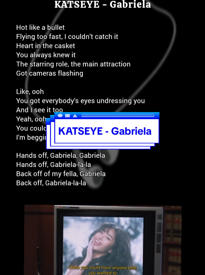 KATSEYE - Gabriela, Lyrics  #easylyrics #lirik #gabriela #katseye 