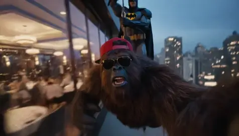 I don’t think he liked me #bigfootsvlog #batman #bigfootvstheworld #ve03 #bigfootpranks #superman 