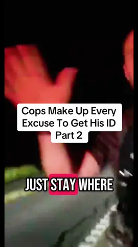 Cops Make Up Every Excuse To Get His ID #Tatcha #cops #police #copsoftiktok #policeofficer #unlawful #lawsuit #trafficstop #usa 