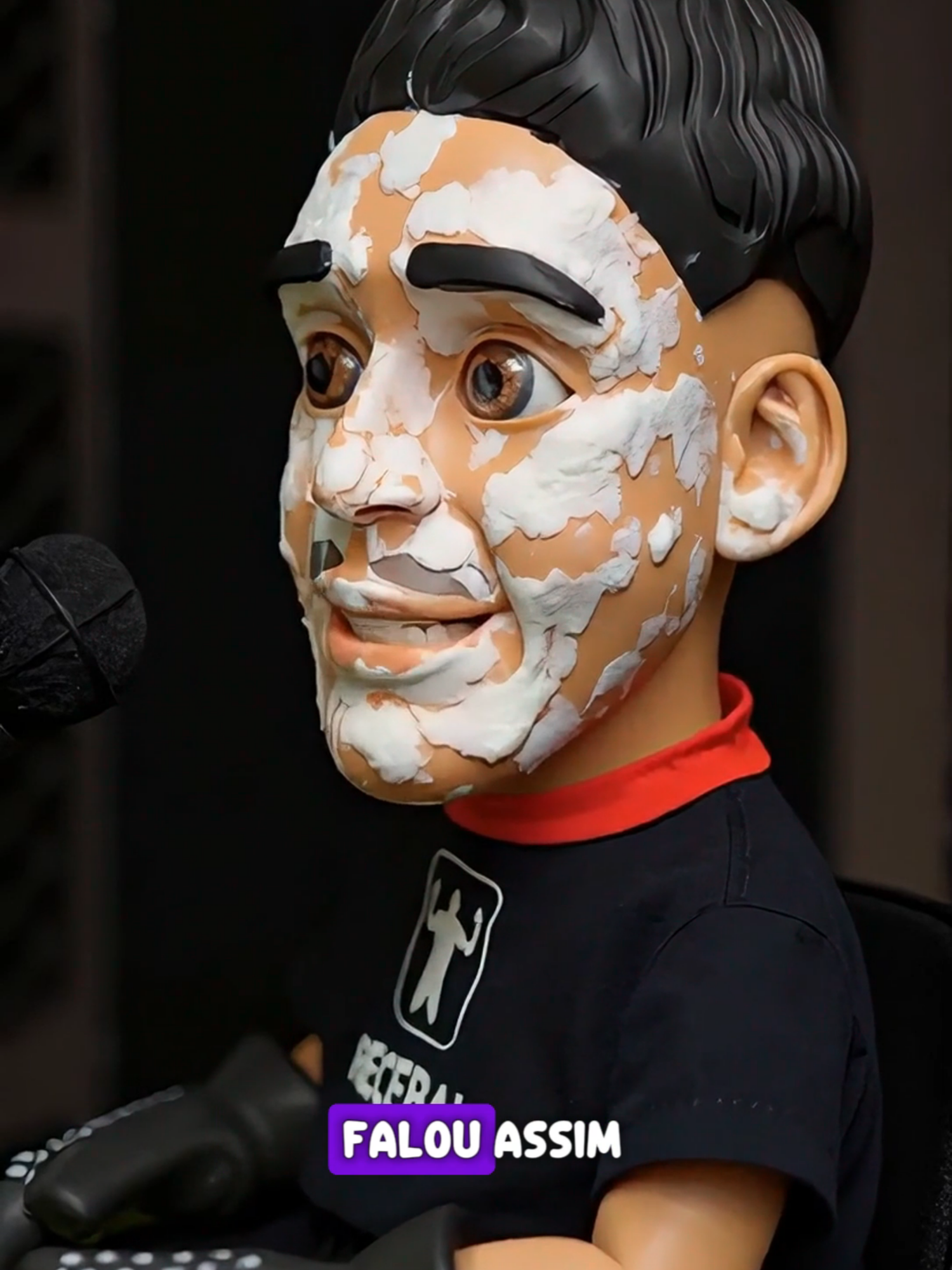Boneco do Luva de pedreiro conta como foi tomar leitada na cara #luvadepedreiro  #ia