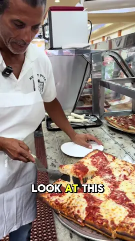 A real New York Sicilian pizza! 