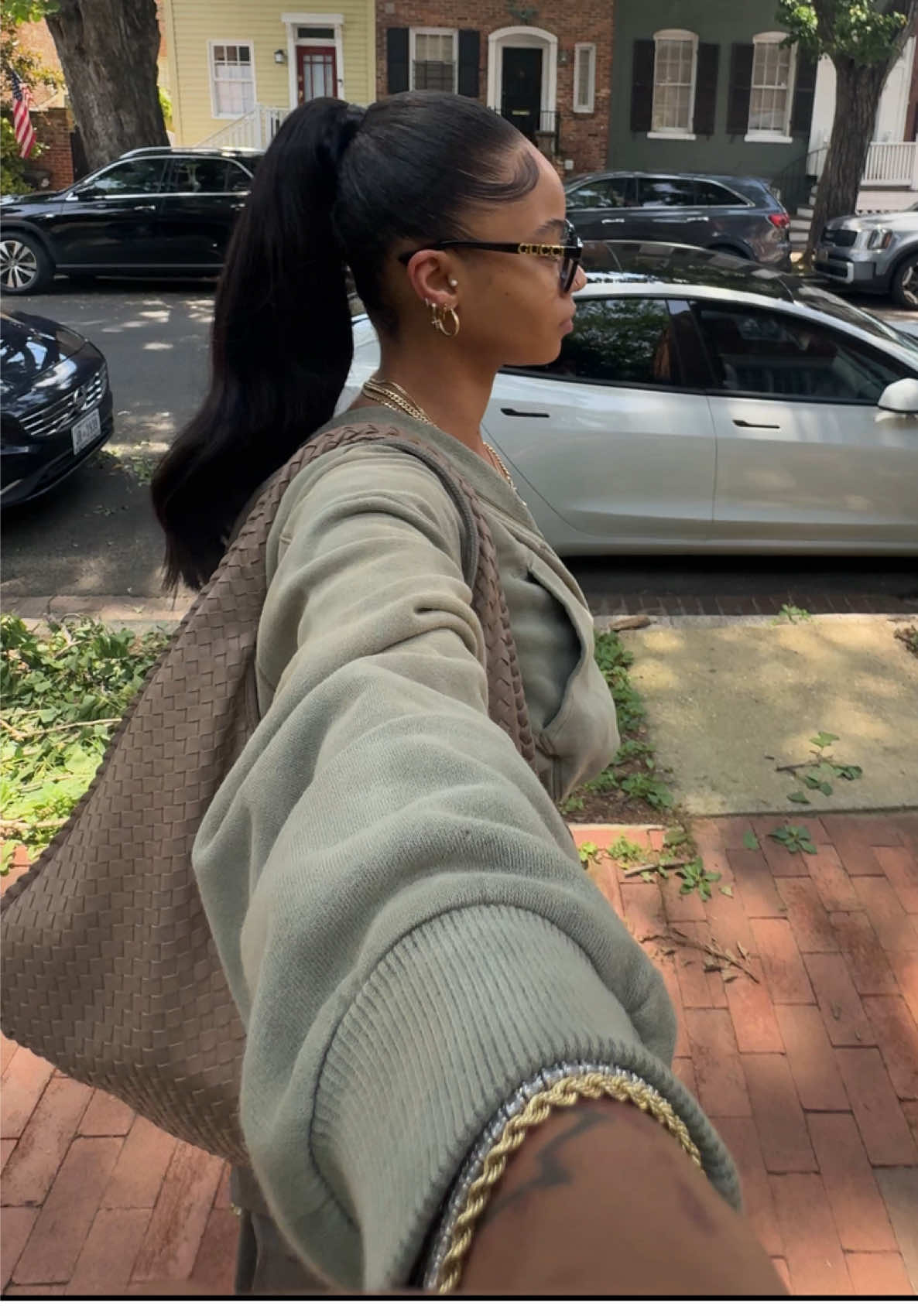 a literal hot girl walk in DC for my matcha fix 🥵 