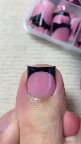 How to get acrylic toe nail in 10 minutes 💅✨💕Follow QIEK for a 50% discount!💰#pinkfrenchnails #frenchtipnails #frenchnail #frenchtipnails #frenchtips #pinktoes #pinknails #qiek #qieknails #SummerNails