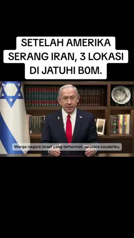 🔻Netanyahu: Warga Israel yang terhormat, saudara-saudariku. Dalam Operasi ‘Am Kalavi,’ kami bersama-sama mencapai prestasi yang belum pernah terjadi sebelumnya dalam sejarah Israel. Kalian ingat bahwa sejak awal operasi, saya berjanji kepada kalian bahwa fasilitas nuklir Iran akan dihancurkan, dengan satu atau lain cara. Janji itu ditepati. Beberapa waktu lalu, dengan koordinasi penuh antara saya dan Presiden Trump, dan dengan koordinasi operasional penuh antara IDF dan militer Amerika Serikat, Amerika Serikat menyerang 3 fasilitas nuklir Iran: Fordow, Natanz, dan Isfahan. Dengan melakukan itu, Amerika Serikat melanjutkan, dengan intensitas yang lebih besar dan dengan kekuatan yang lebih besar, serangan IDF dan Mossad terhadap program nuklir Iran. Program ini mengancam keberadaan kami dan juga membahayakan perdamaian seluruh dunia. Segera setelah operasi selesai, Presiden Trump menelepon saya. Itu adalah percakapan yang sangat hangat dan mengharukan. Dia memberi selamat kepada saya, dia memberi selamat kepada militer kami, dan dia memberi selamat kepada rakyat kami. Dan saya mengucapkan selamat kepadanya, para pilot Amerika Serikat, dan rakyat Amerika. Presiden Trump memimpin dunia bebas dengan kekuatan. Ia adalah sahabat Israel yang hebat, sahabat yang tiada duanya. Atas nama saya dan atas nama semua warga Israel, atas nama seluruh orang Yahudi, saya mengucapkan terima kasih kepadanya dari lubuk hati saya. Dan saya tahu, warga Israel, bahwa saya berbicara dari lubuk hati kalian masing-masing. Kami berdiri bersama, Kami berjuang bersama, Dan dengan bantuan Tuhan - kami menang bersama. Dan seperti kata pepatah dalam Taurat minggu ini, 