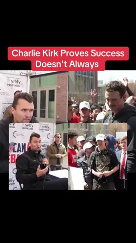#Charlie Kirk Proves Success Doesn't Always 