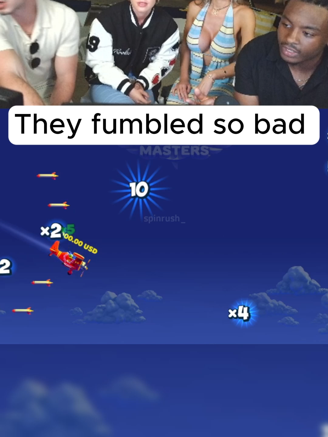 They fumbled so bad 💀 #kickstreaming #aviamasters #planegame