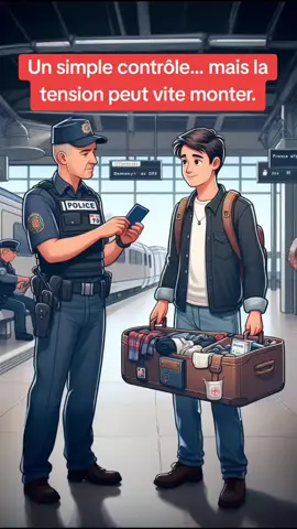 Contrôle de police pour possession ou trafic de drogue #apprendrelefrançais #apprendresurtiktok #vocabulairefrançais #frenchlearning 