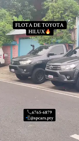 •Flota de Toyota Hilux🔥 • #spcars #panama #autos #venta #carrospanama #carros #cara #autospty #hilux #toyota 
