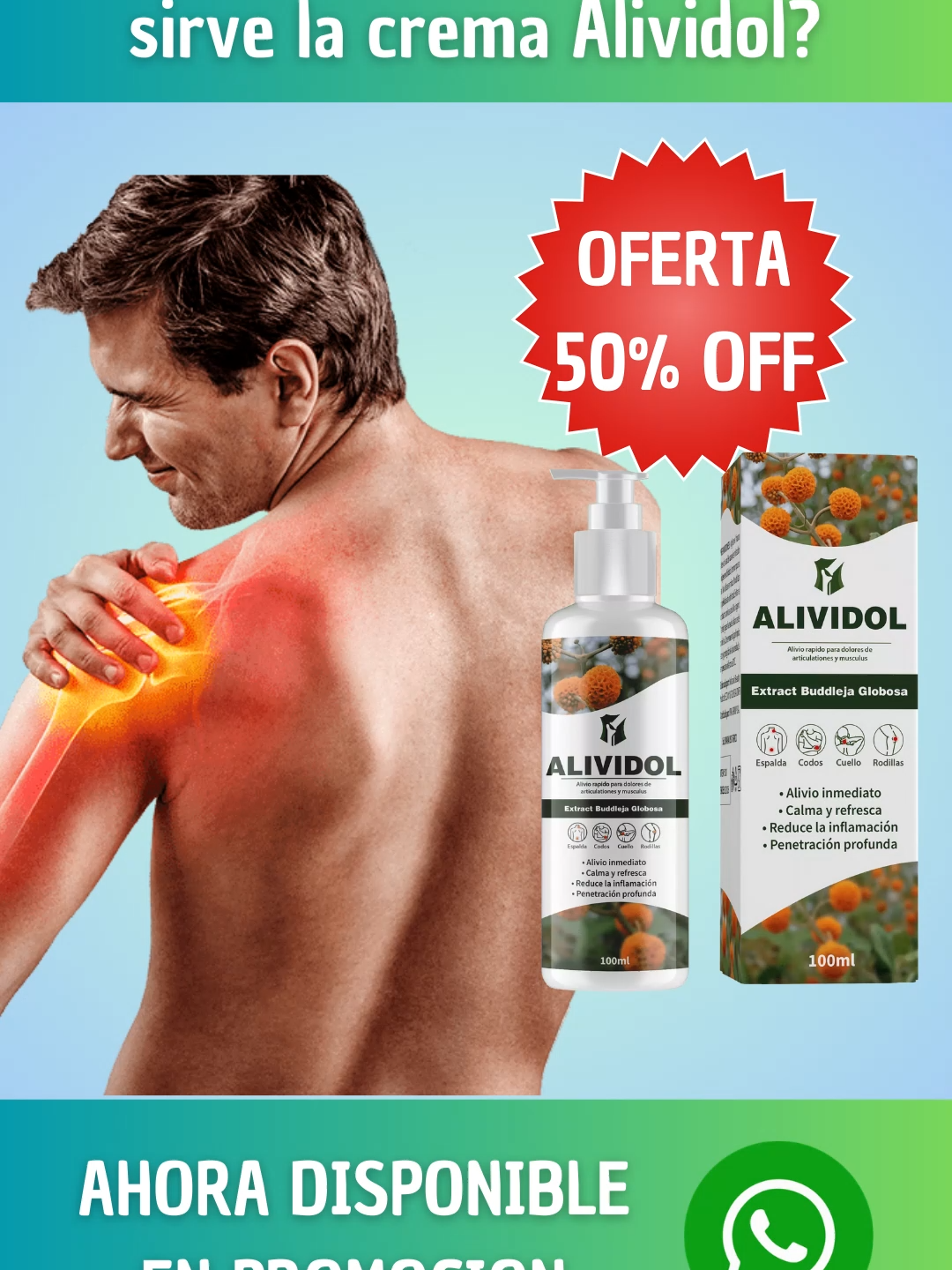 Crema Alividol ahora disponible en su ciudad. Pidela aqui directo al distribuidor oficial. Solicita una asesoria y evaluacion personalizada. Escribenos un mensaje y deja tu comentario. #cremaalividol #alividolgel #artrosis #reumatoide #dolordeespalda #dolorderodilla #dolorlumbar #alividol #elsalvador #panama #honduras #guatemala #republicadominicana #ecuador