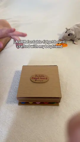 Do you want one like this?🥹👉🏼👈🏼 #fidgetboard #asmrforsleep #lowqualityasmr #lofiasmr #boyfriendasmr 