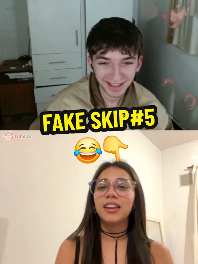 esto no se lo esperaba NADIE JAJAJA | fake skip en ometv #broma #ometv   