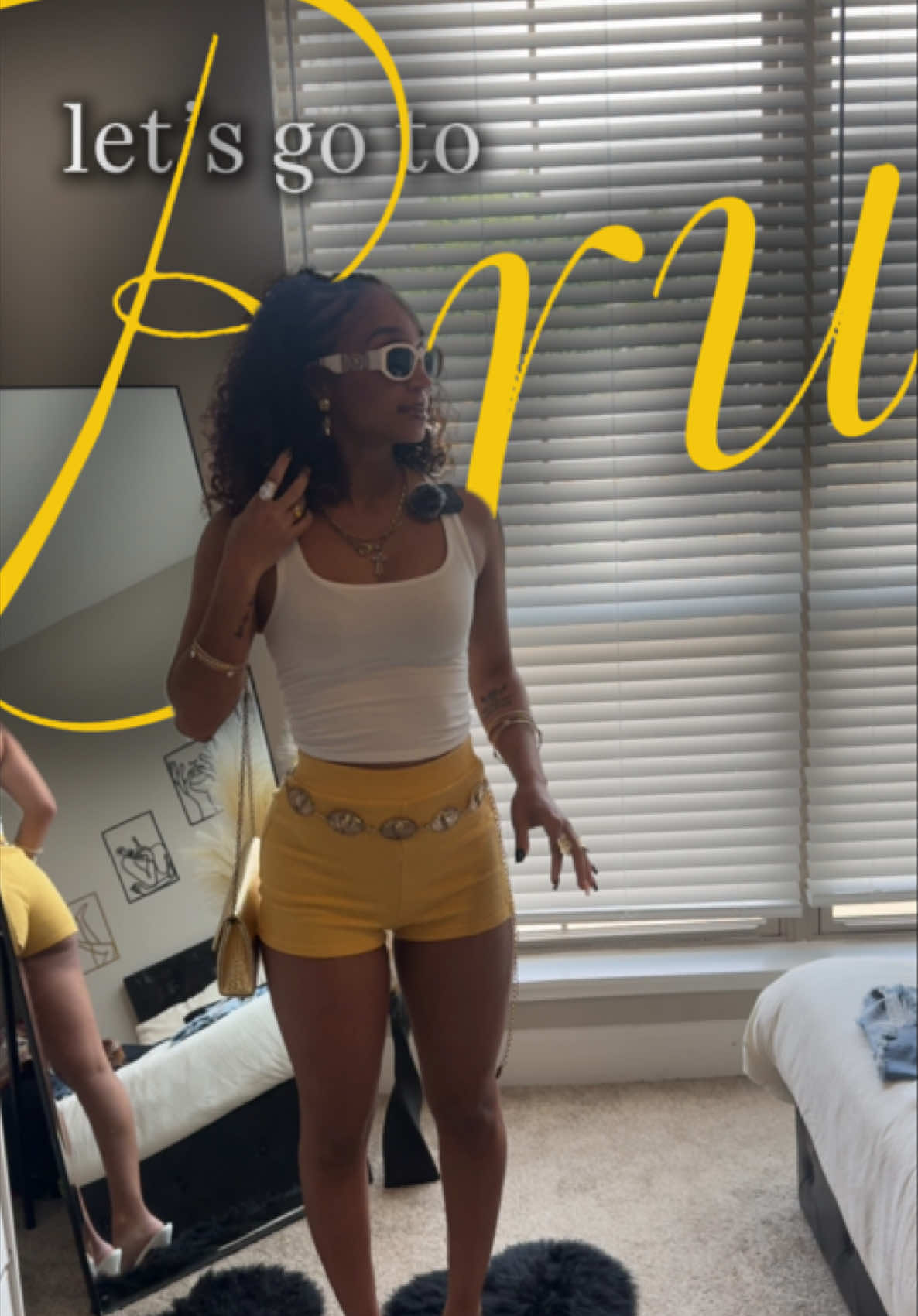 let’s go to brunch? 😇☀️ but first… what do we wear during a heat wave? 😩 would you wear this fit?? #fashiontiktok #outfitinspo #outfitoftheday #grwm #fyp 
