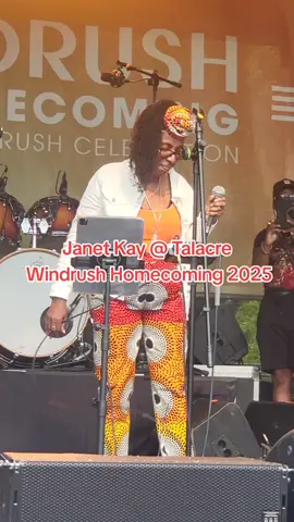 Janet kay smashes it at Talacre Windrush 2025 celebration #janetKay #TalacreWindrushHomecoming #SillyGames 