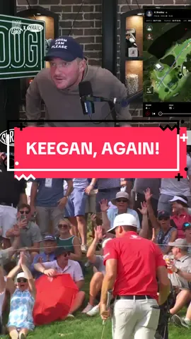 NO QUIT IN THE CAPTAIN. Keegan pours in ANOTHER long birdie for a late push at Travelers.