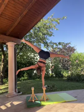 new things on blocks🧘🏼‍♀️#gymnastics #acrobatics #foryou #blocks 