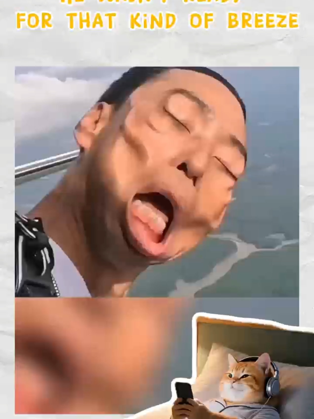 Just a casual reminder: wind doesn’t care about your face 💨😂 Would you try this before skydiving? #skydiving #windchallenge #funnyface #windvsface #extrememoments #skydivingfail #aviationhumor #facewarp #crazywind #tiktokfunny #epicshorts 