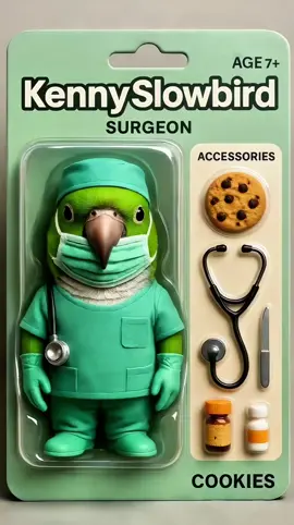 La bebe action figure  #actionfigures #toys #ai #ia #dance #parrot #surgeon 