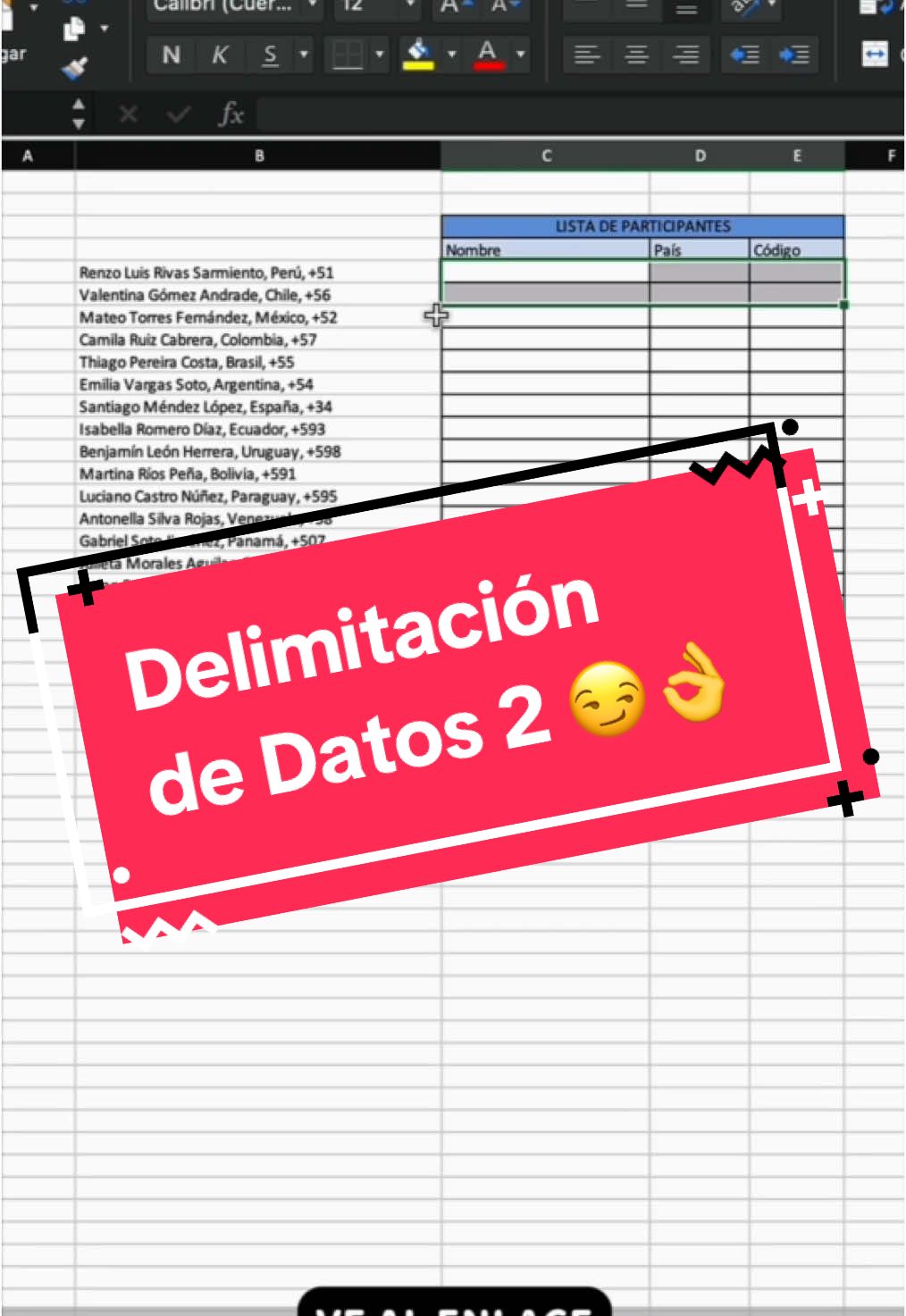 Truco 2 Delimitación de Datos 😎🫡#tips #excel #exceltutorial #exceltricks #tutorialesdeexcel #excelpro #aprendeexcelonline #excelprofesional #excelparaprincipiantes 