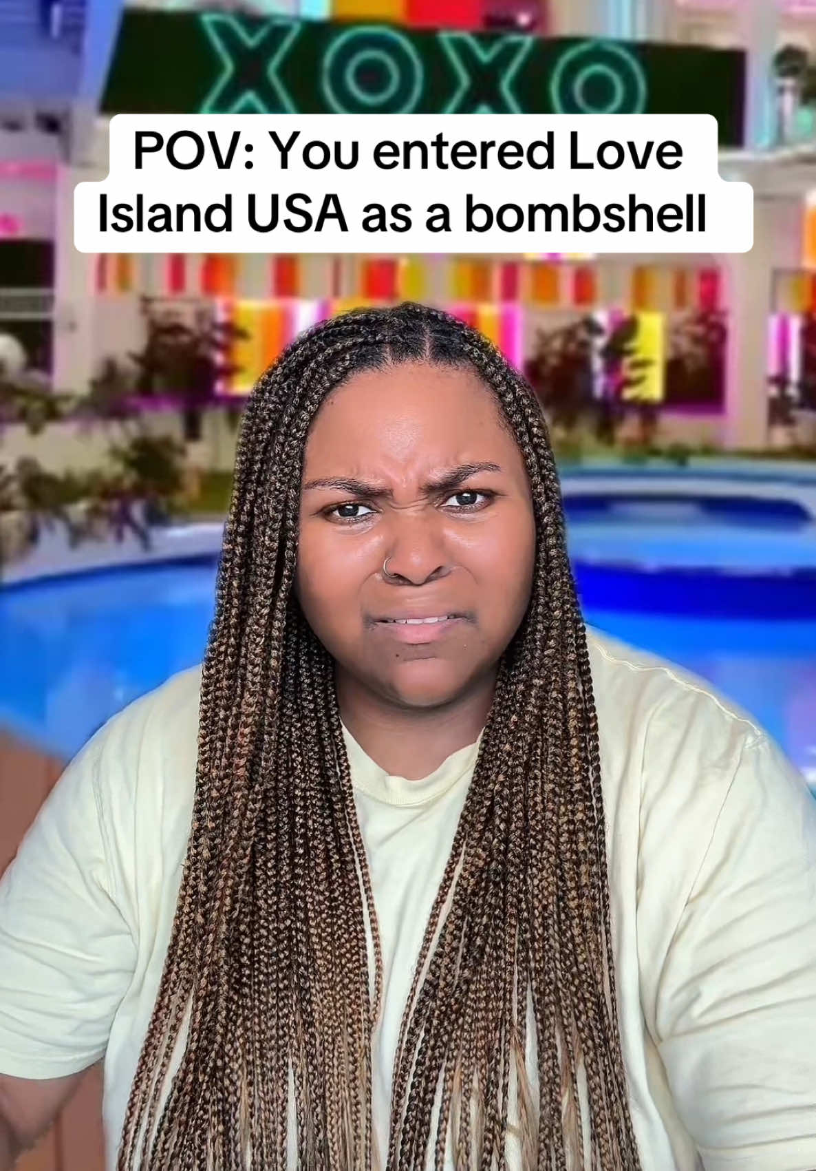 I wouldn’t last on the show😭 #loveislandusa #LoveIsland #bombshell #ariisaysso 