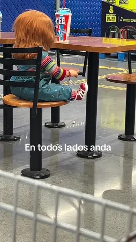 No quiso voltear el #witsiwitsiaraña #chucky 