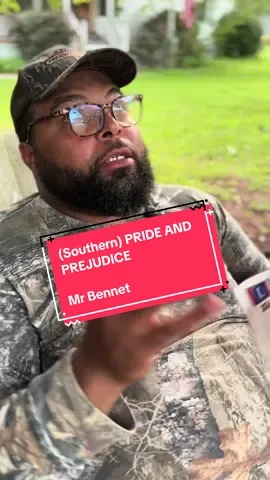 (Southern) Pride and Prejudice: Mr Bennet (@KarDevin Thomas ) gets some startling news #theculturedbumpkin #janeausten #prideandprejudice #classicliterature #mississippi 
