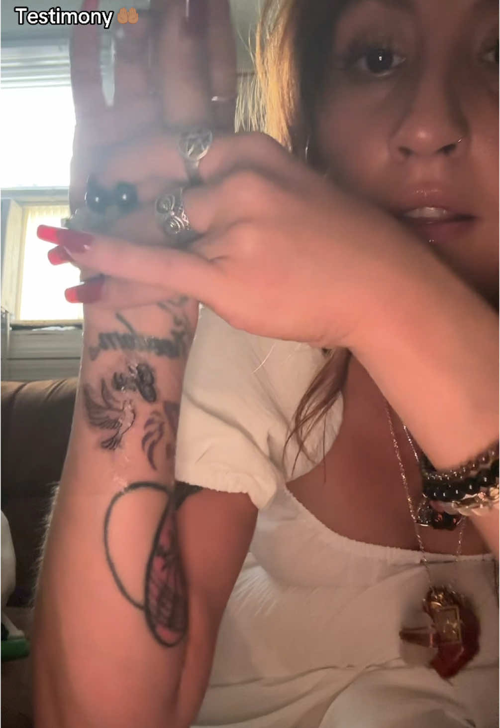 I wanted to give a personal shout out to Jesus @Chuy The Artist 👨‍🎨  for blessing me with this tattoo. It means the world to me and is so symbolic to this whole story of all of this.  Like i said may god and the angels always bless you in all your ways and may infinite blessings fall in your lap for this.  Your hands are sacred and your hands are blessed forever, until eternity. I mean this with all my heart and i have been waiting for the right time to post it and it is now 🌬️🙏🏽✨ #fyp #foryoupage #god #testimony #higherpower #spirituality #channeledmessage #message #psychic #hairstylist #beauty #hopecore #onthisday #healing #selflovejourney #HealingJourney #jesus #jesuslovesyou #jesuschrist #jesusisking #bekindtoeveryone #MentalHealth #mentalhealthmatters #MentalHealthAwareness 