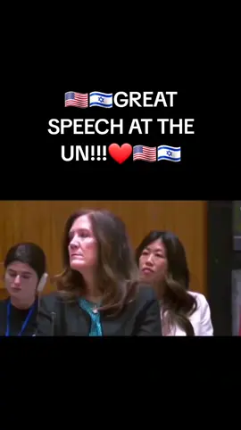 GREAT SPEECH AT THE UN!!!❤️🇺🇸🇮🇱 #president #donald #trump #israel #Netanyahu #iran #strength #safety #un #speech #fypシ゚viral #fypシ #tiktok #foryoupage #trending #fyp 