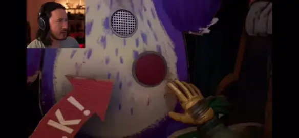 When pushing a big red button goes wrong for mark in secret of the mimic #markiplier #secretofthemimic #fnaf #fnafedit #markiplierfnaf #fnafedit #markiplieredit #fyp 