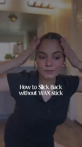 This is how you can do Slick back bun without wax stick 🥂✨ Products Used  1) Water Spray  2) @tresemme volumizing mousse  3) @TRESemmé extra hold hairspray  #slickback #slickbackhair #slickbackbun #easyhairdo #easyhairstyles #everydayhairstyle 