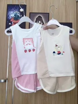 Siêu phẩm bộ ba lỗ cho bé trai và bé gái #thoitrangtreem #voibabyshop #chunbee #doxinhmoingay #setboxinh #baloxinh #balochobetrai #balochobetrai 