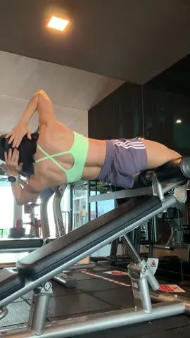 I will never give up💪 #coreworkout #absworkout #workoutroutine #workout #gym #ผู้หญิงมีกล้าม💪 