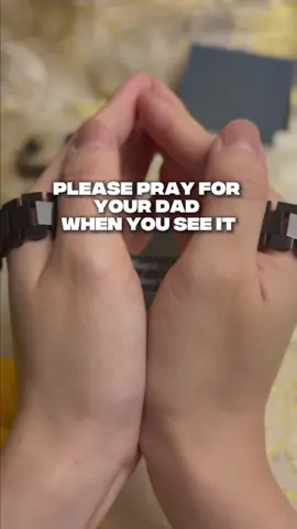 Pray for your dad, the best man worldwide. #amen #jesus #tiktokmademebuyit #fatherdaughter 