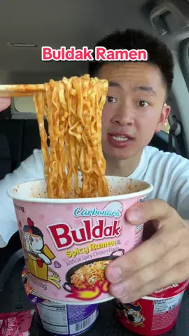 Trying Buldak Ramen For The First Time 🔥 #food #Foodie #foodreview #buldak #ramen #mukbang #asmr #buldakramen #tastetest #fyp #spicy #eating 