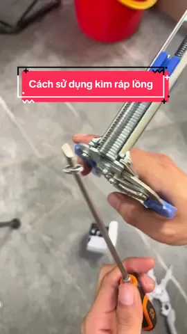 Hướng dẫn cách sử dụng kìm ráp lồng kìm bấm lồng gà #kimraplongchim #kimbamlong 