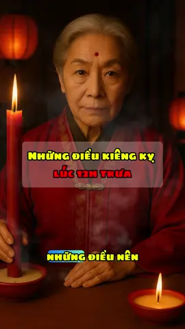 Những điều nên tránh lúc 12 giờ trưa #tamlinh #tamlinhhuyenbi #tamlinhphaptue 