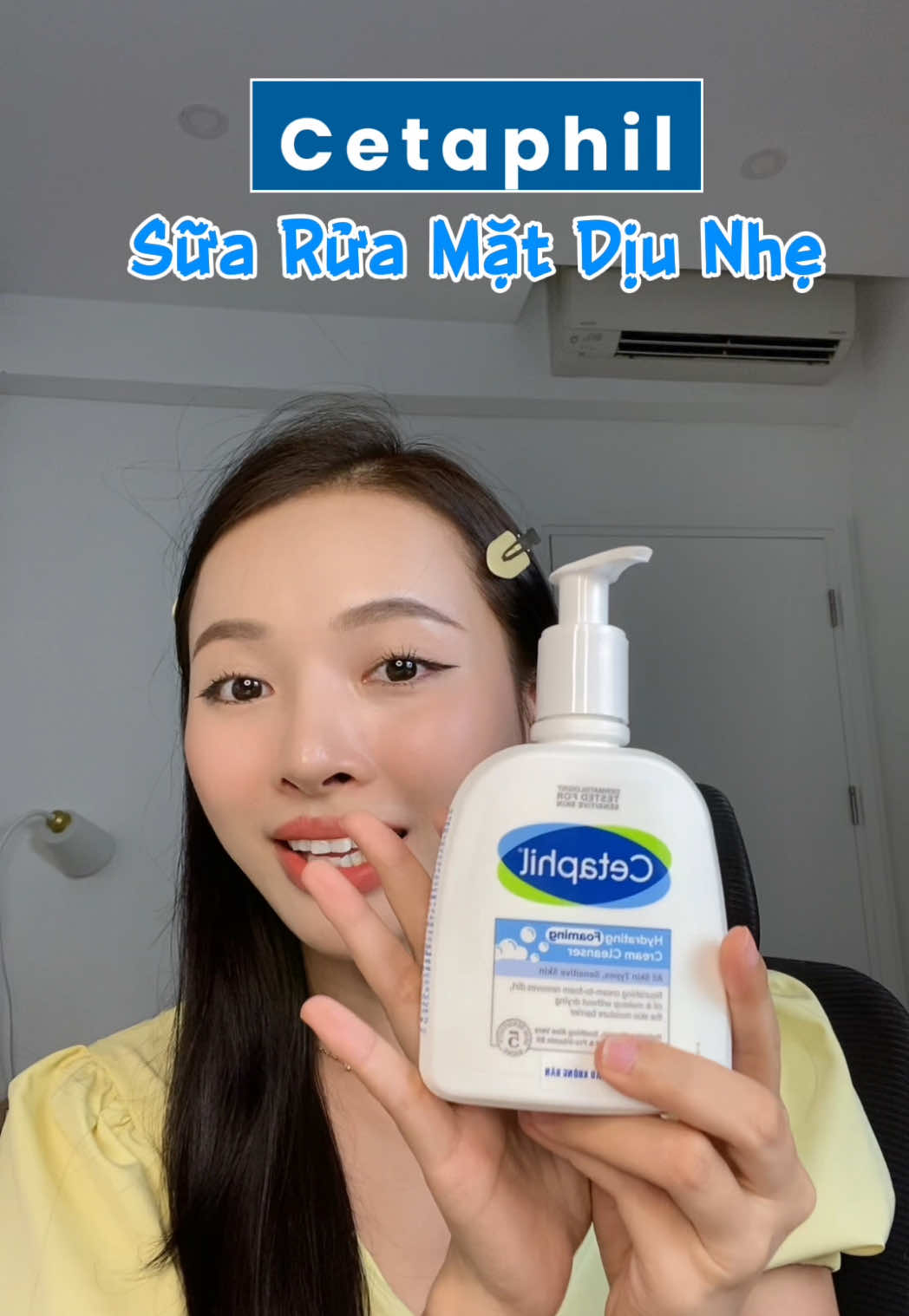 Sữa Rửa Mặt Dịu Nhẹ Lành Tính Cetaphil cho mọi loại da #xuhuong #xuhuongtiktok #suaruamat #cetaphil #cetaphilvn #suaruamatcetaphil #cetaphilhydratingfoamingcreamcleanser #suaruamatdiunhe #suaruamatdakho 