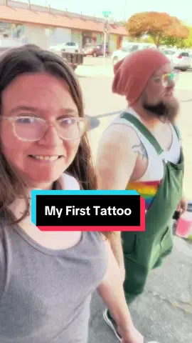 Come with me to get my first real tattoo. Super grateful to Seven Stars Tattoo for making it a great experience and hosting an awesome Summer Solstice flash event! #firsttattoo #triplegoddess #coupletattoo #witchythings 