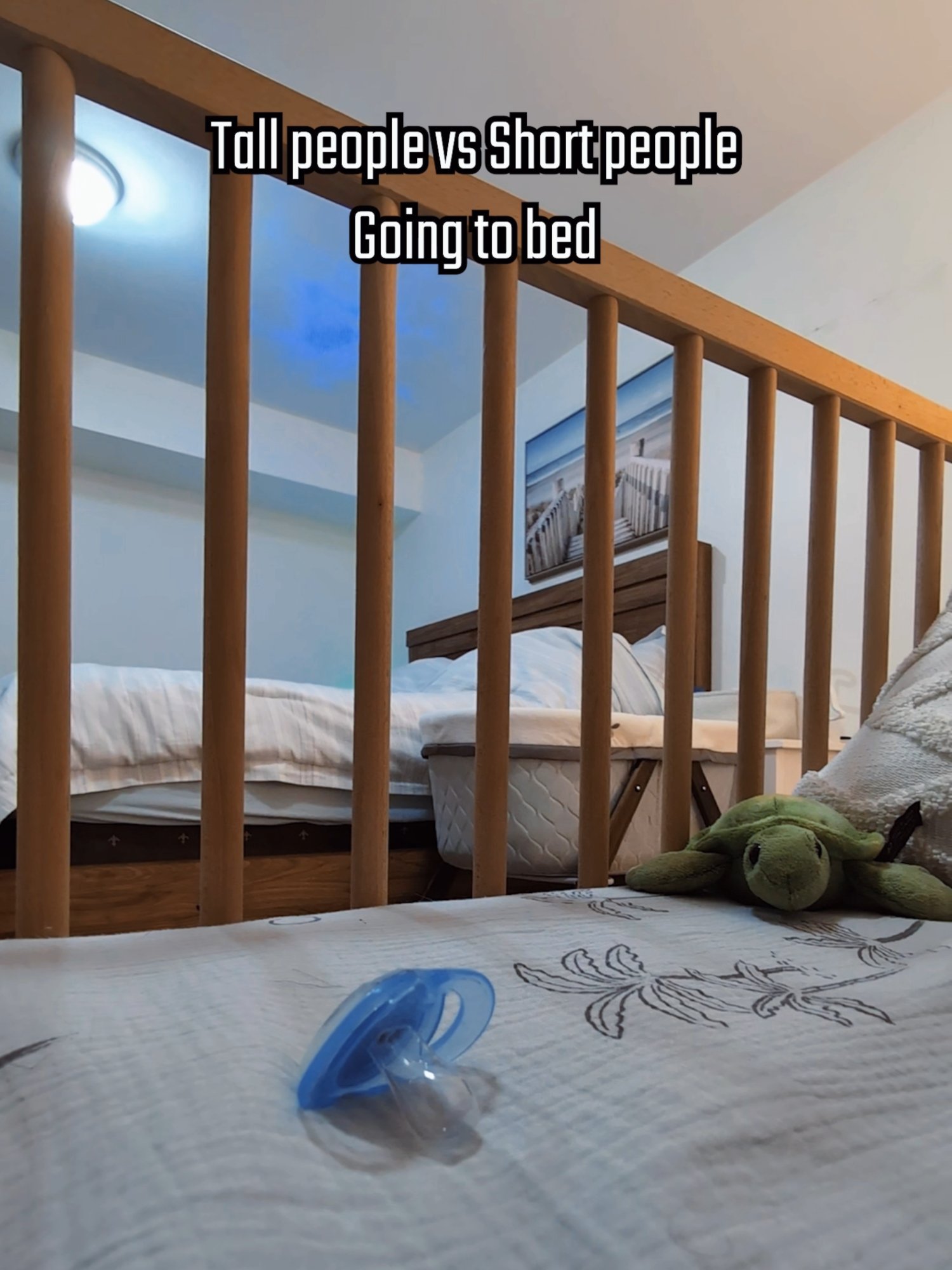Tall people vs Short people: Going to bed Pt.2 #fyp #relatable #truth #funny #fypシ゚