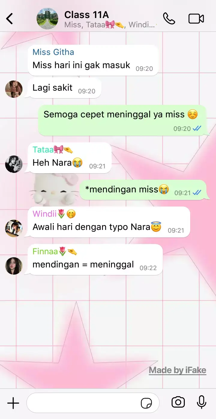*Aku dan segala bentuk typoku* bagian 1 | agak laen emang Nara cok😭