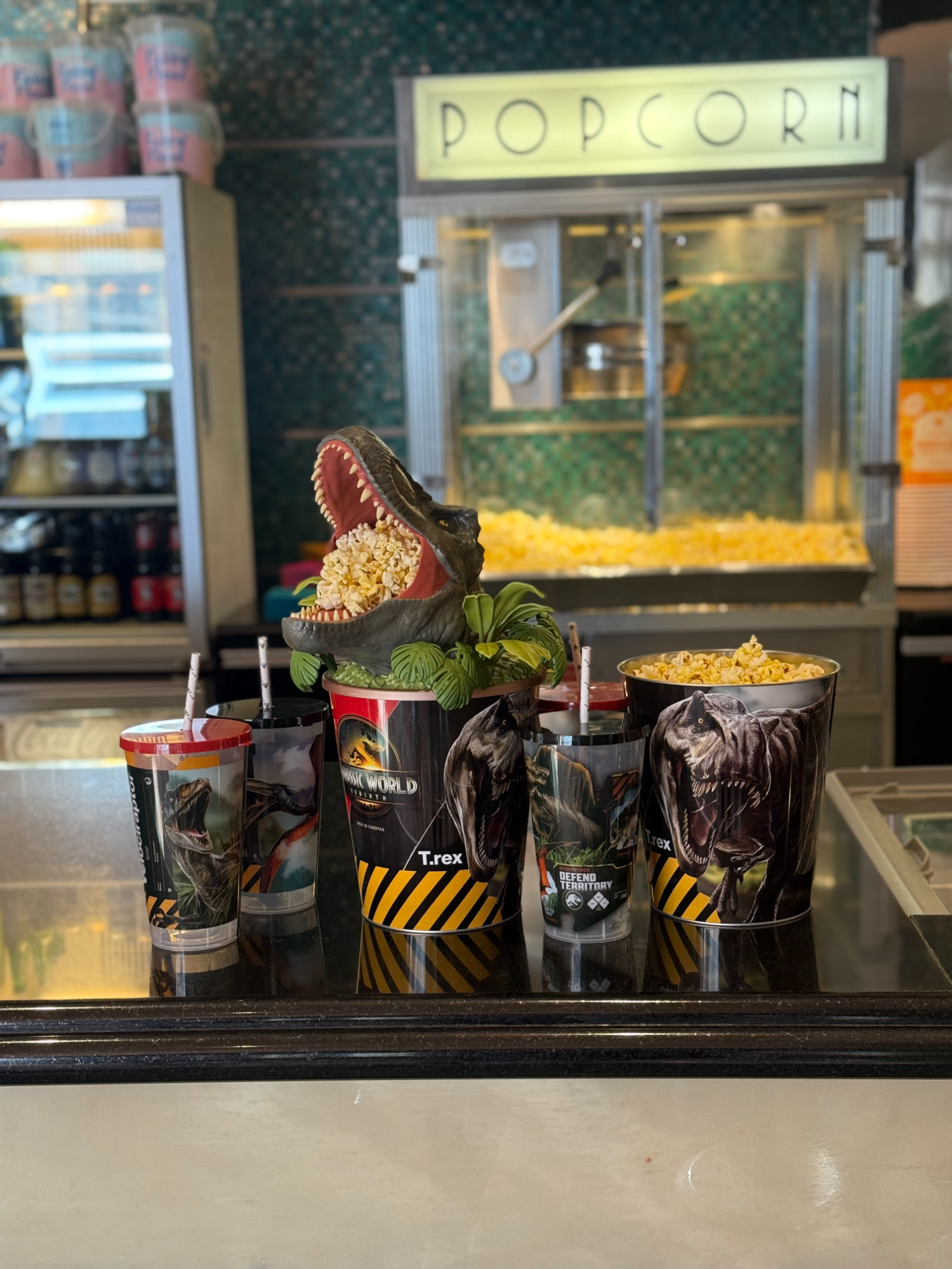 ROAR into action with exclusive merch! 🦖 The #JurassicWorld adventure is crashing into Village Cinemas and it's bringing exclusive merchandise with it. Available from your local Village candy bar starting July 3, or secure yours early when you pre-book your tickets online now! Don't miss your chance to collect epic dino gear... before they go extinct. Available while stocks last! #OnlyAtVillage #exclusivemerchandise #nowavailable  #FYP #fy #fypage