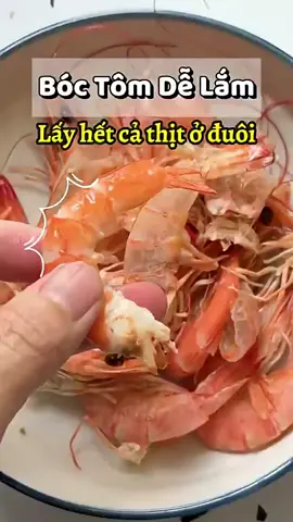 Bóc tôm không đứt đuôi