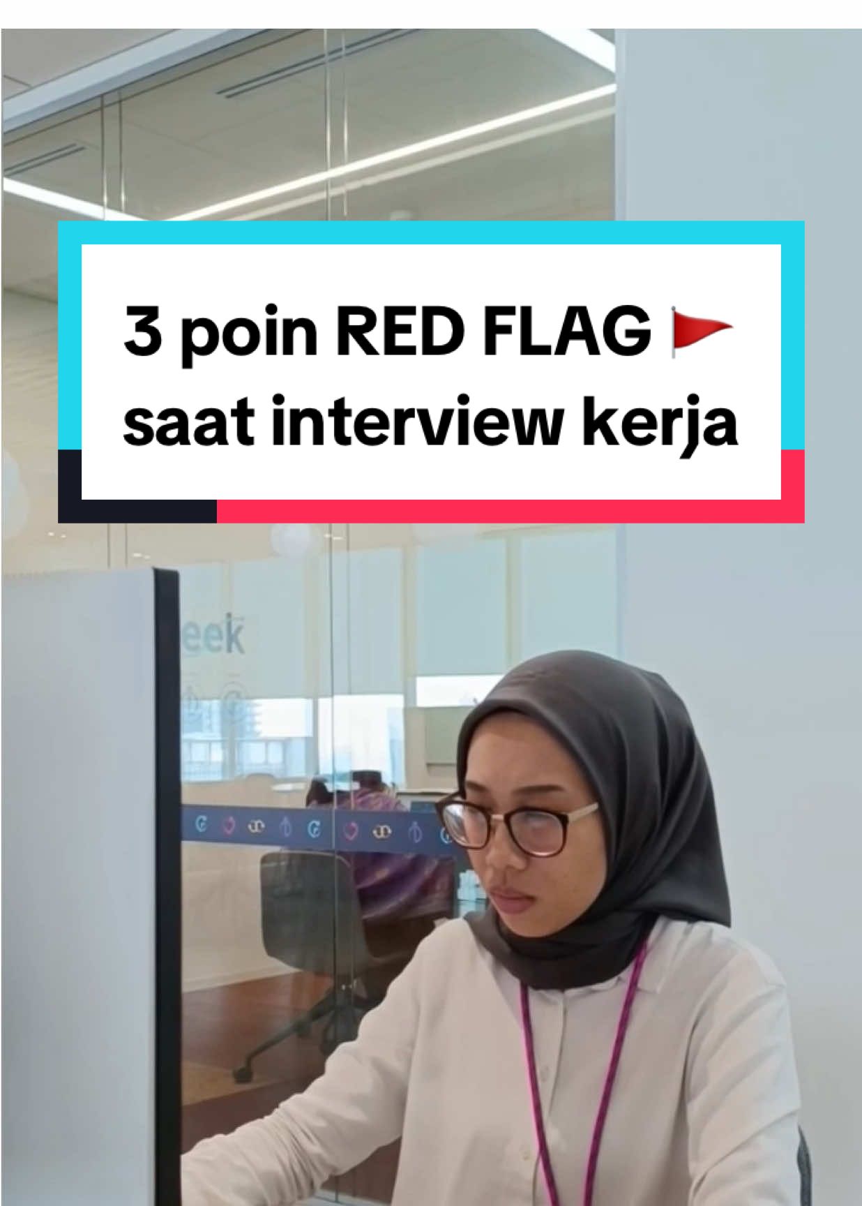Ternyata ini 3 red flag yang bikin HRD langsung ilfeel pas interview! 🫠 Udah apply susah-susah, masa gagal karena hal beginian? 😭 #fyp #kerja #interview #interviewtips #interviewquestions #interviewskills #tipsinterview #tipskerja #lowongankerja #loker #jobstreet #komunitasjobstreet