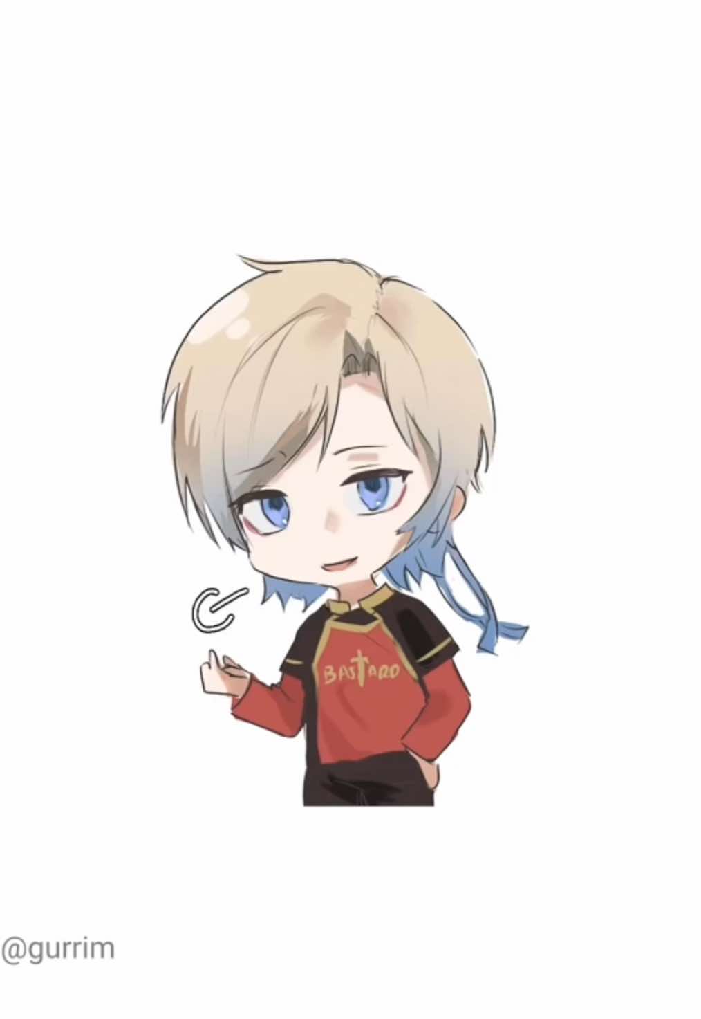 cuz ppl asked for kaiser… 👩🏻‍🦯 #kaiser #bluelock #krug #trend #bluelockart #fyp #anime 