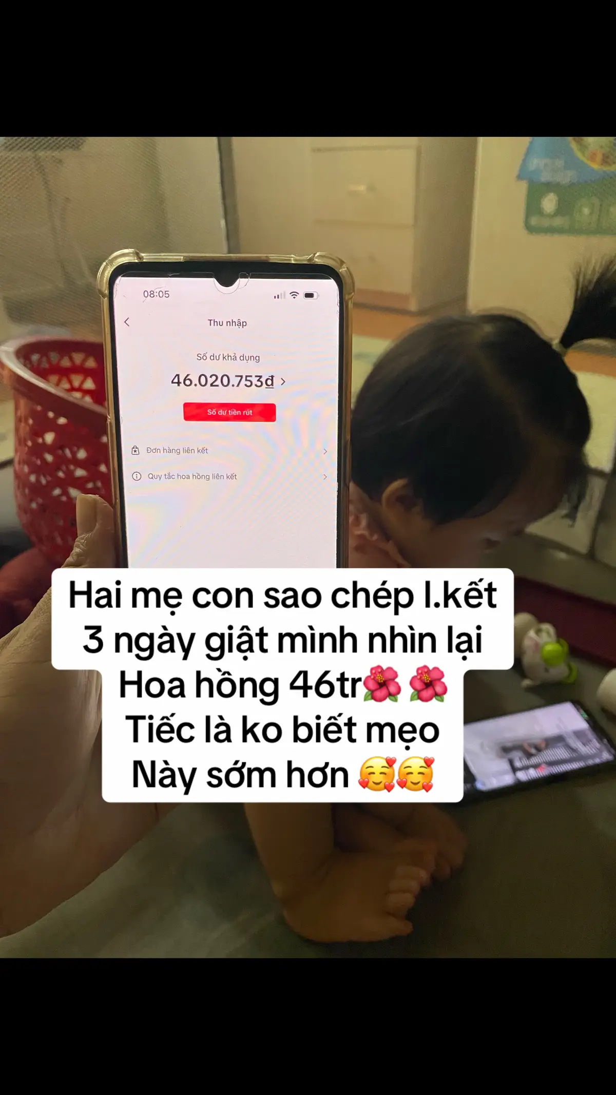Thay vì lướt top top giải trí, về với em, em hướng dẫn làm tiếp thị liên kết, tháng 10-20 triệu, làm theo mẫu có sẵn #trend #learnontiktokph #mebim #mebimsua #saocheplienket #tiepthilienket #tiepthilienkettikokshop 