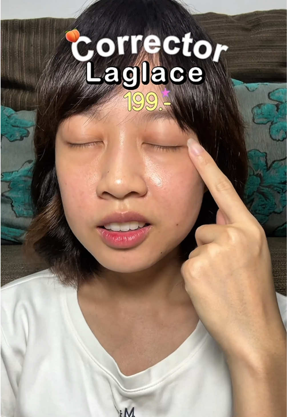 หน้าสดกว่านี้ไม่มีอีกแล้ว 🍑👀🧐🩷ใครใต้ตาดำกลบคอนซีลเลอร์แล้วเทา ลองตัวนี้ก๊อนนนน ในคลิปเราทาแค่ตัวcorrectorตัวเดียวนะ ไม่ได้ลงรองพื้น ##laglace #corrector #correctorlaglace #CapCut #แต่งหน้า #เครื่องสําอาง #เทรนวันนี้