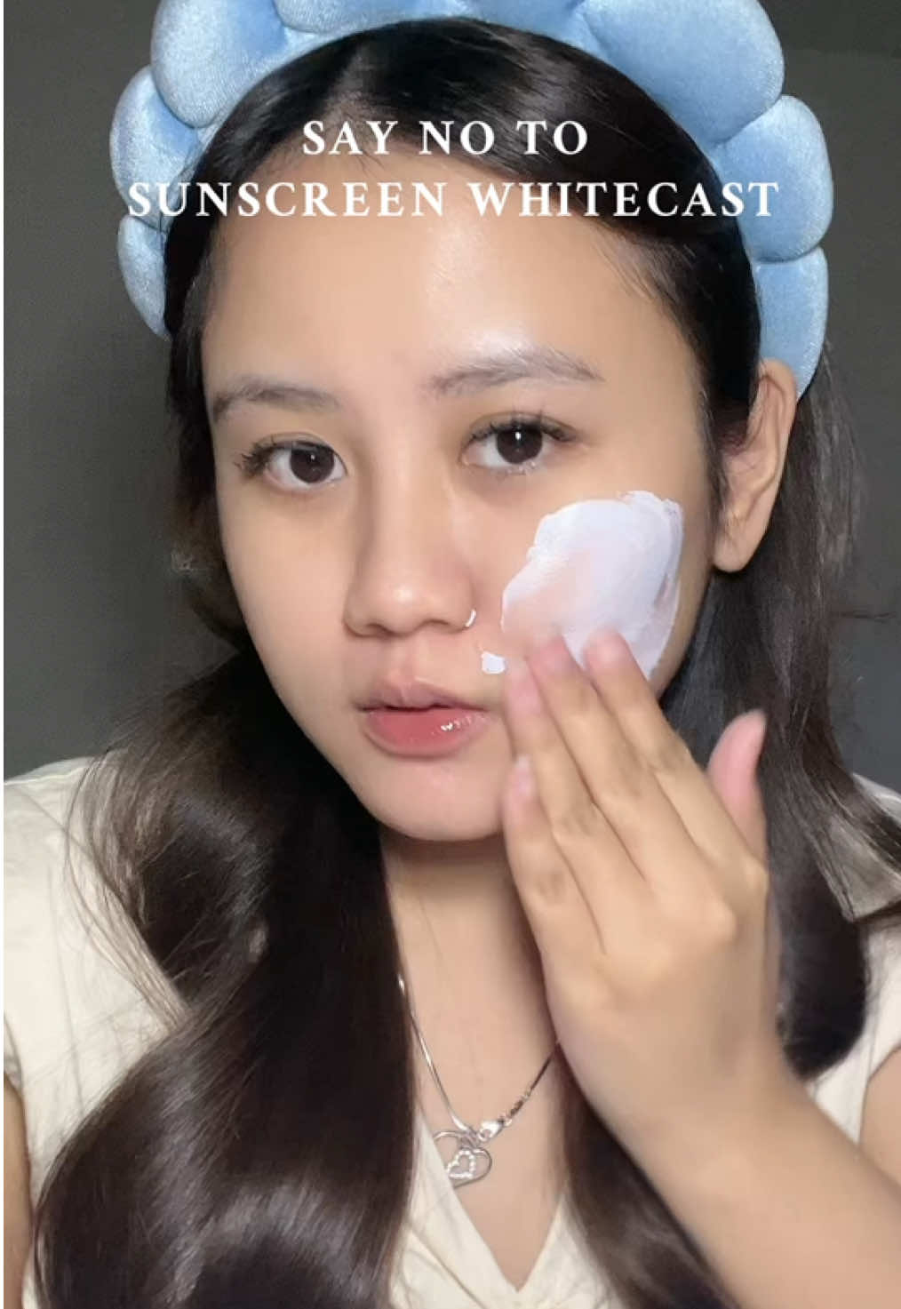 no more sunscreen whitecast & susah di blend!!🥹🫵🏻 #fyp #sunscreen #sunscreenviral 