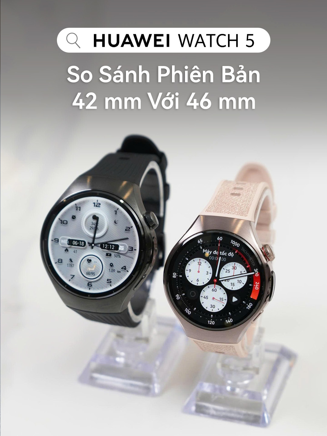 HUAWEI Watch 5 sở hữu đa dạng thiết kế, phù hợp cho cả Nam và Nữ. Được làm từ những chất liệu cao cấp như thép không gỉ 904L, thép không gỉ 316L, mặt kính sapphire cong... chắc chắn HUAWEI Watch 5 sẽ mang đến cho người dùng những trải nghiệm độc đáo! ✨ #HuaweiMobile #TaptheNext #HUAWEIWatch5 #XTAP